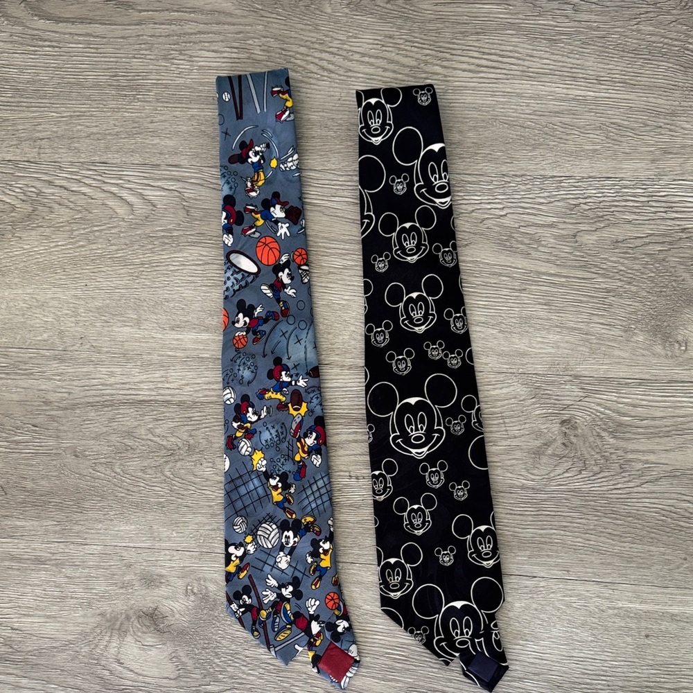 Vintage Mickey Mouse Ties